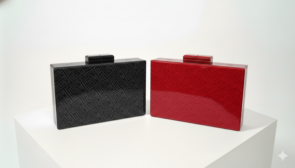 THE SETNA JELLY GLASS CLUTCH (PRE-ORDER)