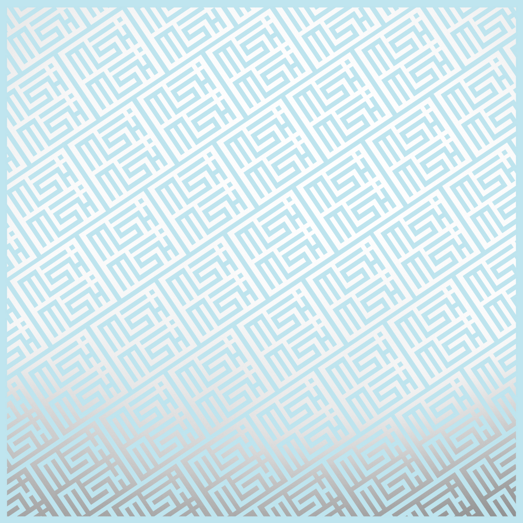 The MISHMISH Logo Print Silk Scarf | 100% Silk